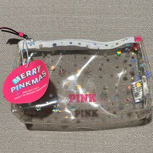 PINK Victoria’s Secret Clear Makeup Pouch